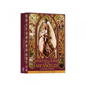 Oráculo Del Fuego De Los Arcángeles Ispaniškos kortos Inner Traditions